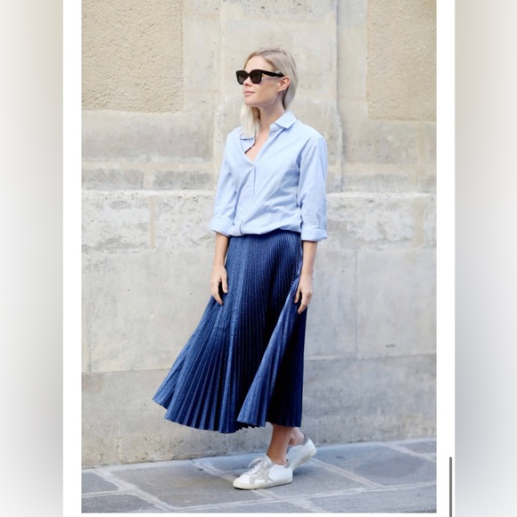 cedric‎ charlier pleated midi skirt - Picture 11 of 13